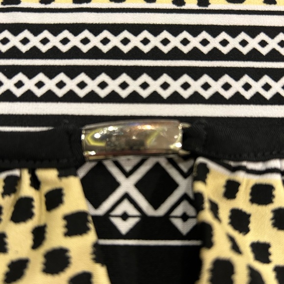 White House Black Market Tribal Multi Color Print Maxi Dress, Size XS - Picture 6 of 6